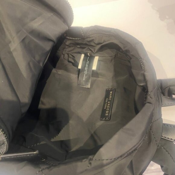 Marc Jacobs Quilted Nylon Mini Backpack M0016679-BLACK - Picture 10 of 11